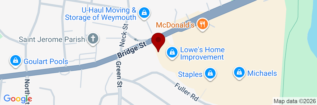 Map showing facility locations